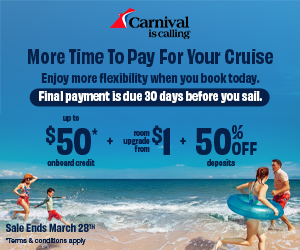 Carnival Cruises - March Madness Savings - Special cruise offer